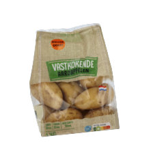 Kruimige, vastkokende
aardappelen of Peeperpops
zak à 500 gram/1000 gram